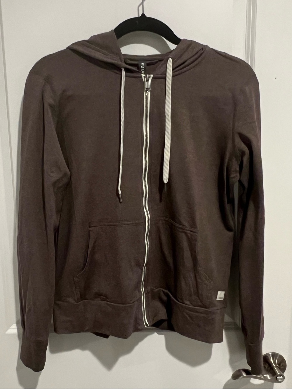 Vuori Full-Zip Hoodie - Chai Heather